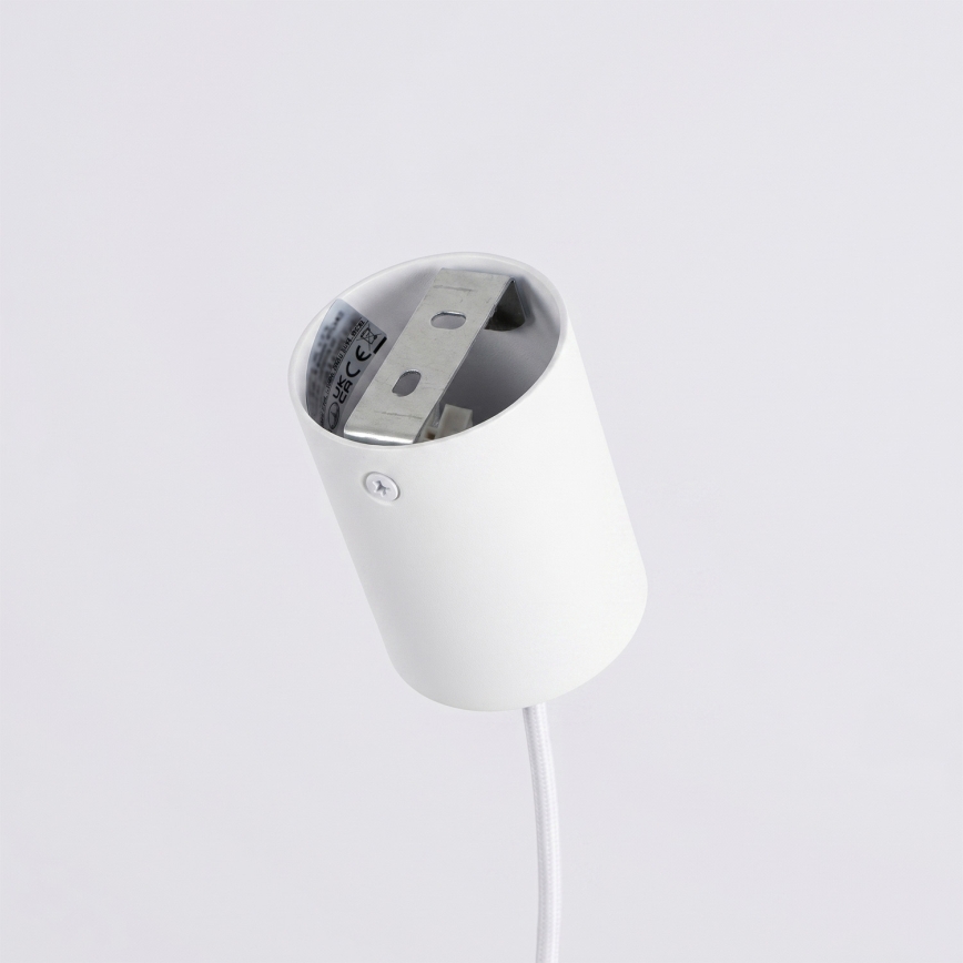 Suspension sur câble KARBON 4xGU10/10W/230V blanche