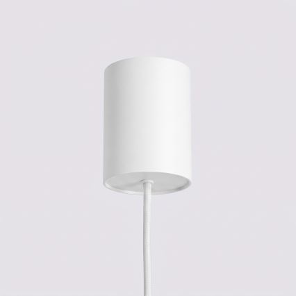 Suspension sur câble KARBON 4xGU10/10W/230V blanche