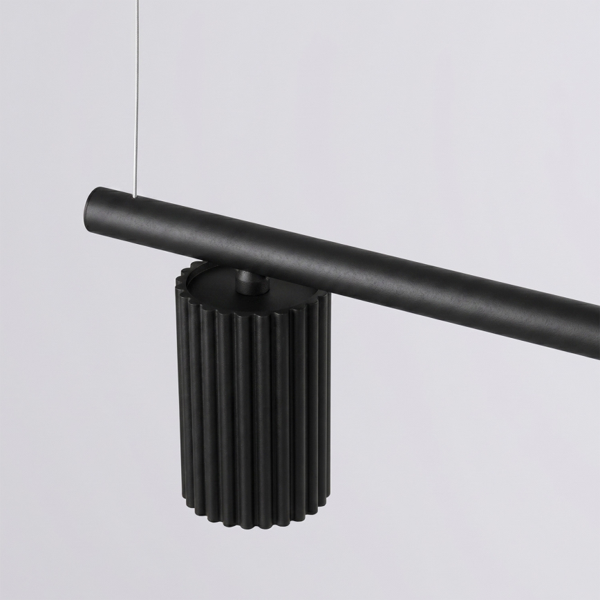 Suspension sur câble KARBON 4xGU10/10W/230V noir