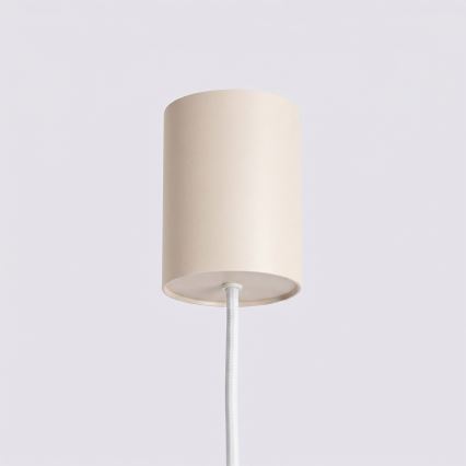 Suspension à câble KARBON 4xGU10/10W/230V crème
