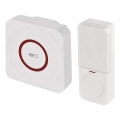 Sonnette sans fil à brancher sur prise GoSmart 230V + 1xCR2032 blanche Wi-Fi