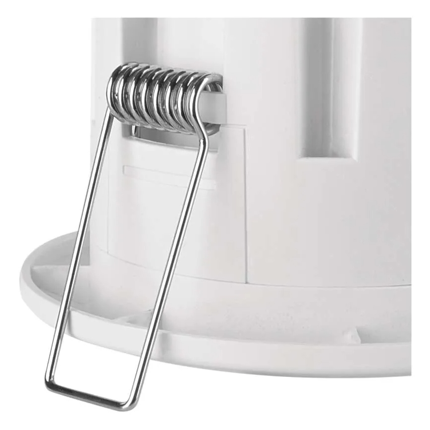 Sonnette sans fil encastrable 230V + 1xCR2032 blanche