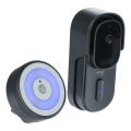 Sonnette video avec détecteur de mouvement 5MPx 1440p 5200 mAh Wi-Fi IP65 anthracite