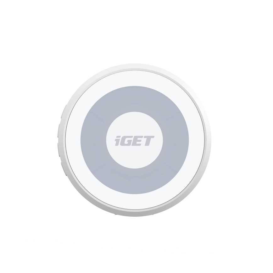 Sonnette video avec détecteur de mouvement Full HD 1080p IP65 Wi-Fi blanc + enceinte