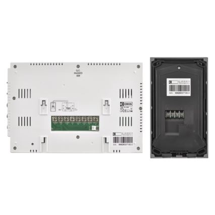 Sonnette vidéo maison 12V IP44