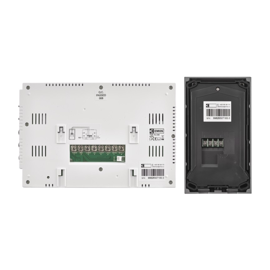 Sonnette vidéo maison 12V IP44