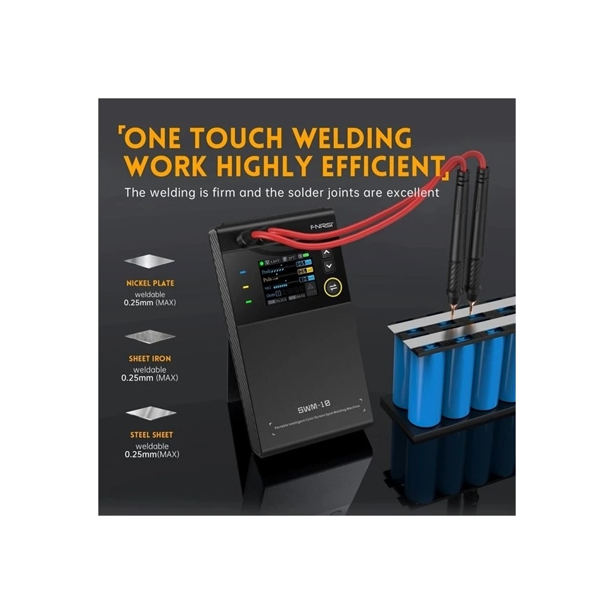 Soudeuse par points pour batteries 5000 mAh 5 V