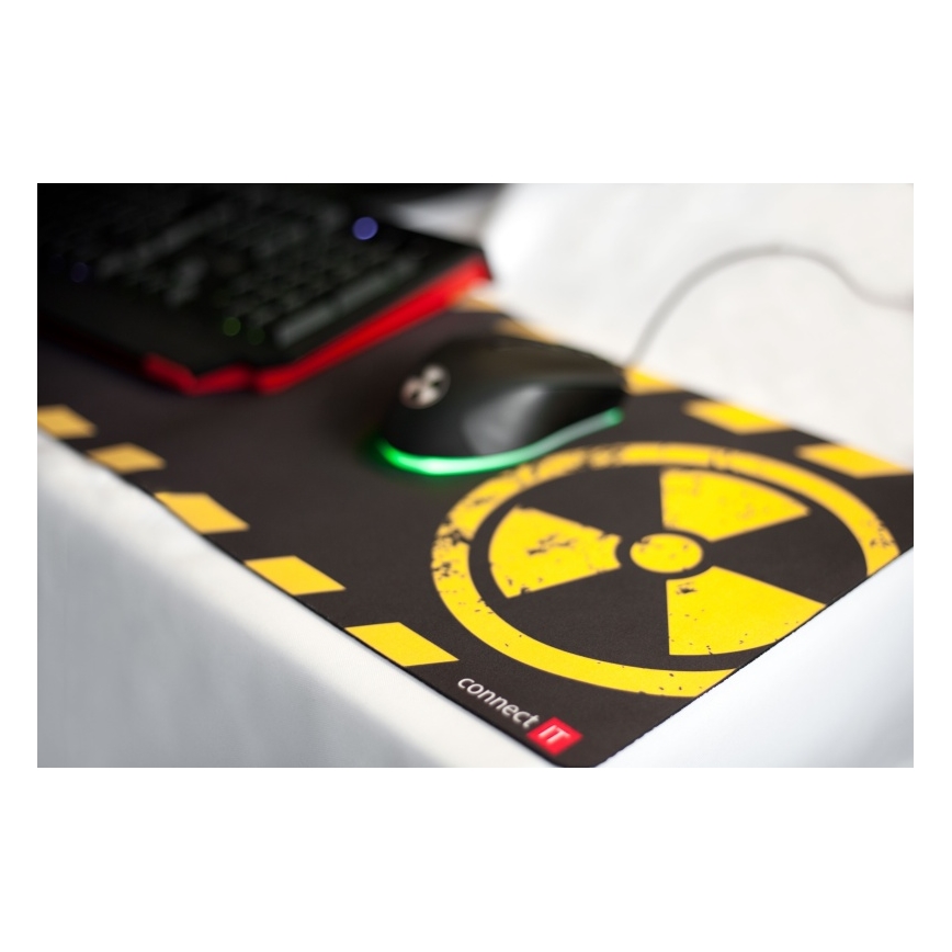 Souris de jeu filaire LED 1000/1200/1600/3200 DPI noir CONNECT IT CI-1128
