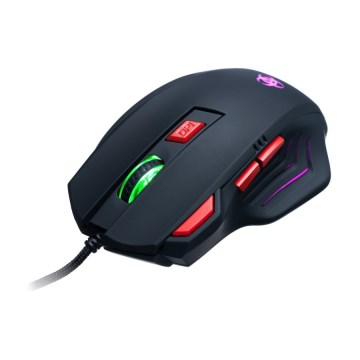 Souris de jeu filaire LED 800/1600/2400/3200 DPI noir CONNECT IT CI-191