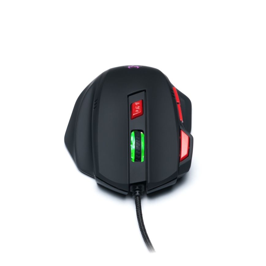 Souris de jeu filaire LED 800/1600/2400/3200 DPI noir CONNECT IT CI-191