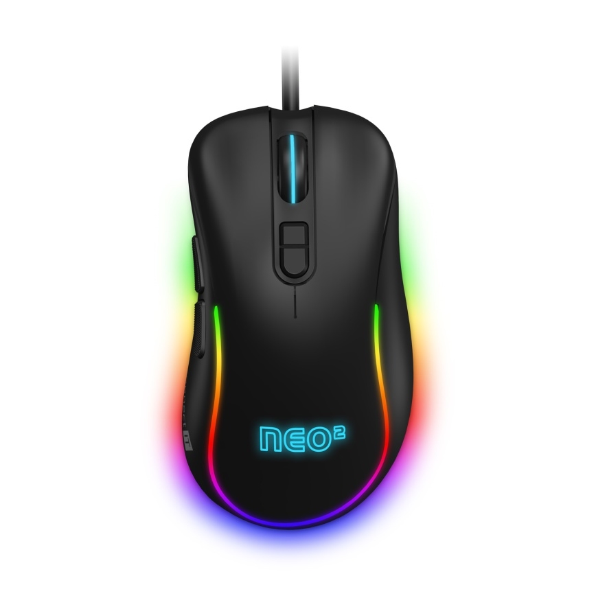 Souris de jeu filaire LED RGB 200-7200 DPI noir CONNECT IT CMO-3589-BK