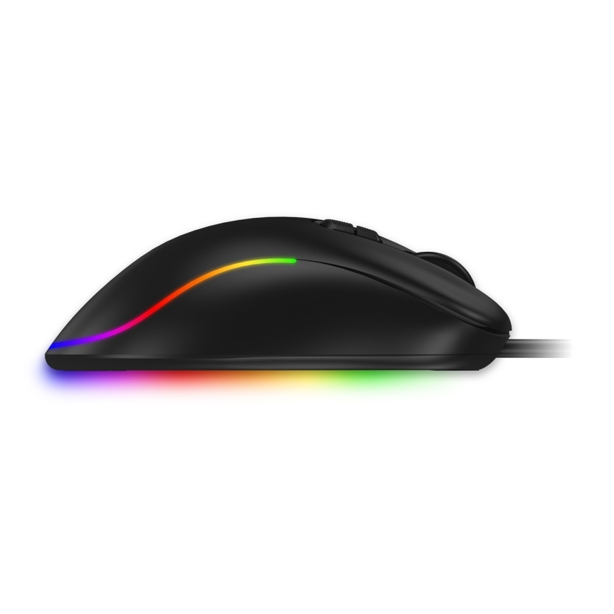 Souris de jeu filaire LED RGB 200-7200 DPI noir CONNECT IT CMO-3589-BK