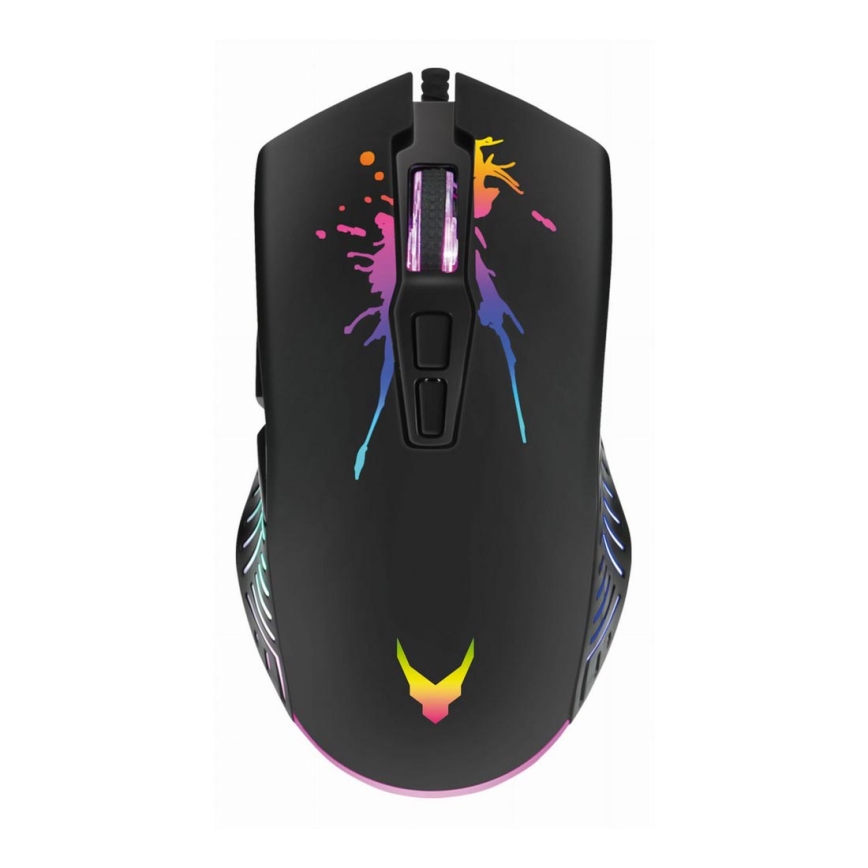 Souris gaming LED RGB VARR 1200/2400/4800/7200 DPI