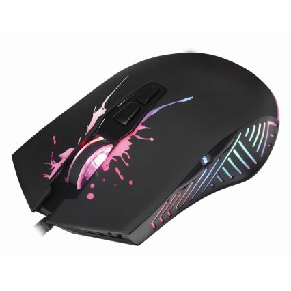 Souris gaming LED RGB VARR 1200/2400/4800/7200 DPI