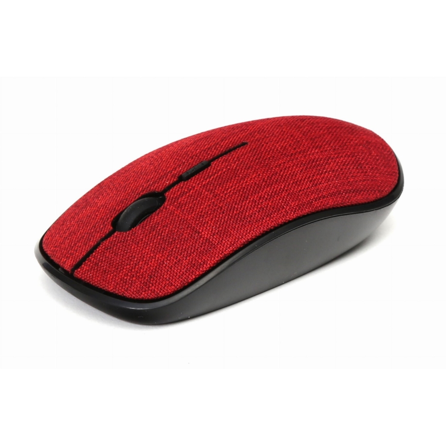 Souris sans fil  1000/1200/1600 DPI rouge