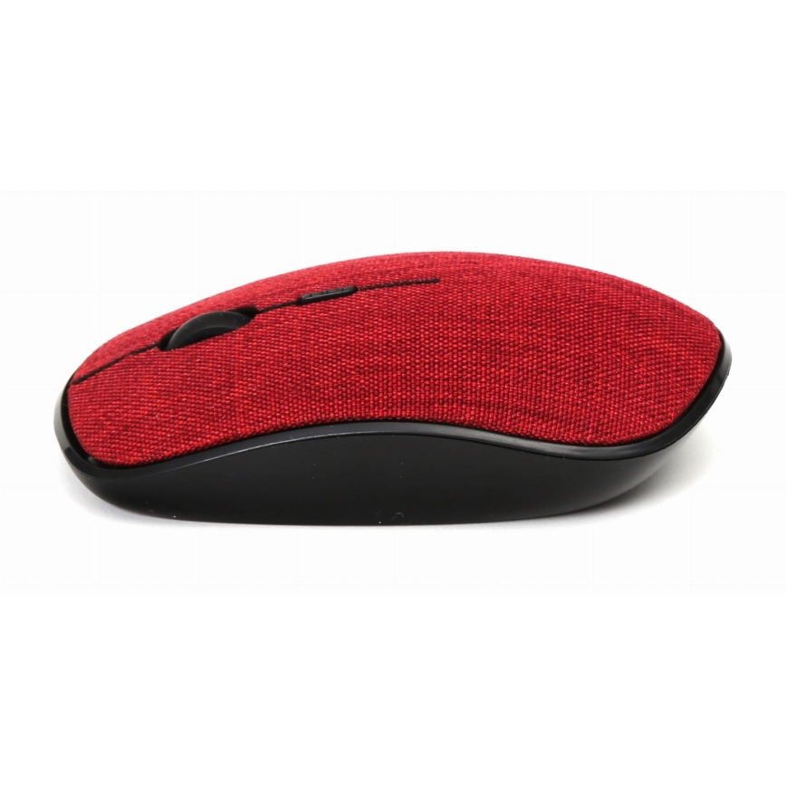 Souris sans fil  1000/1200/1600 DPI rouge