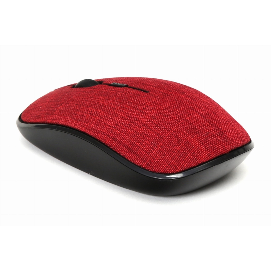 Souris sans fil  1000/1200/1600 DPI rouge