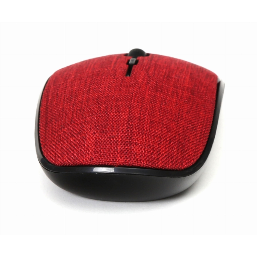 Souris sans fil  1000/1200/1600 DPI rouge