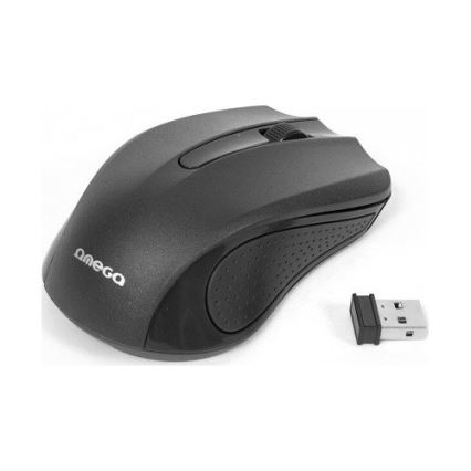 Souris sans fil  1000 DPI 2xAAA noir