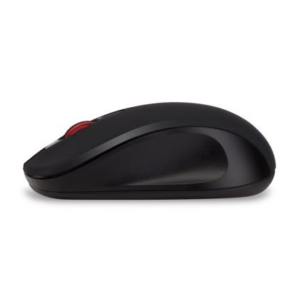 Souris sans fil silencieuse MUTE 1200 DPI 1xAA noir CONNECT IT CMO-2230-BK