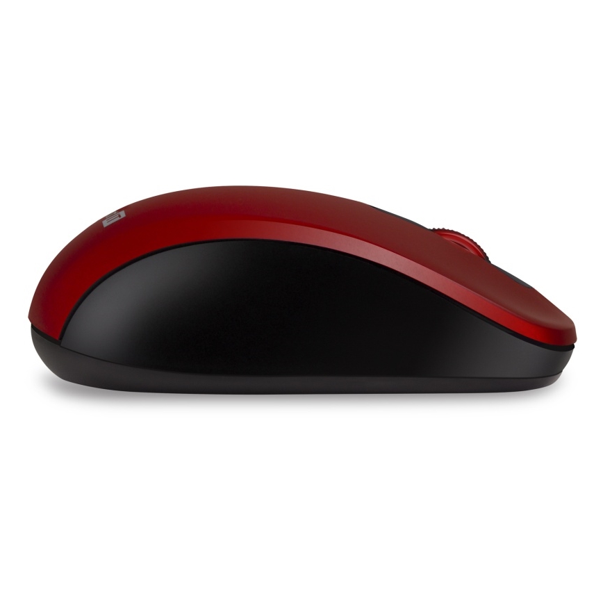 Souris sans fil silencieuse MUTE 1200 DPI 1xAA noir/rouge CONNECT IT CMO-2230-RD