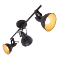 Spot 3xE14/40W/230V noir