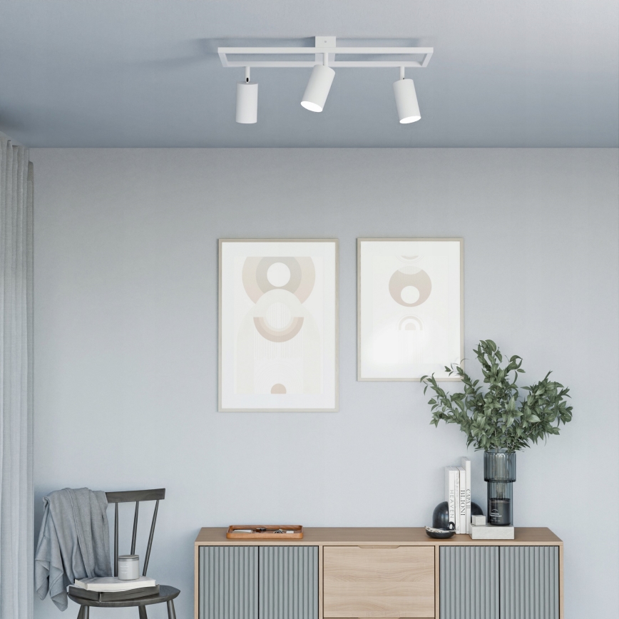 Spot 3xGU10/30W/230V blanc