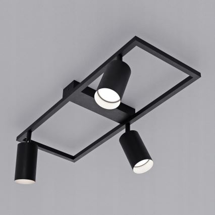 Spot 3xGU10/30W/230V noir