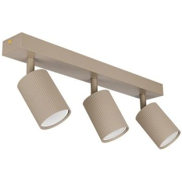 Spot 3xGU10/35W/230V beige