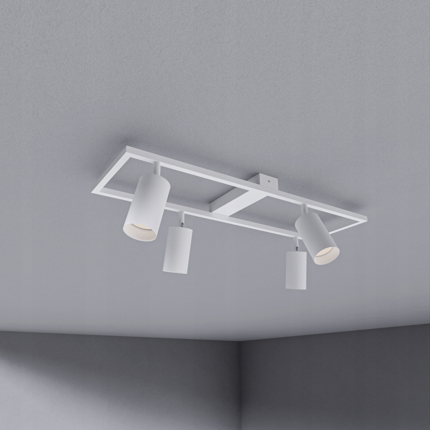 Spot 4xGU10/30W/230V blanc