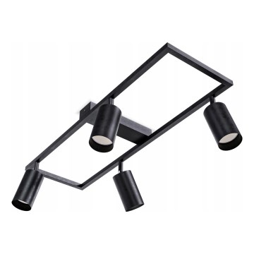 Spot 4xGU10/30W/230V noir