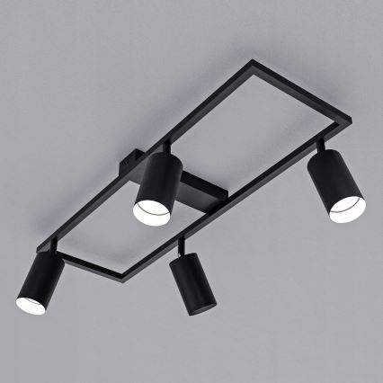 Spot 4xGU10/30W/230V noir