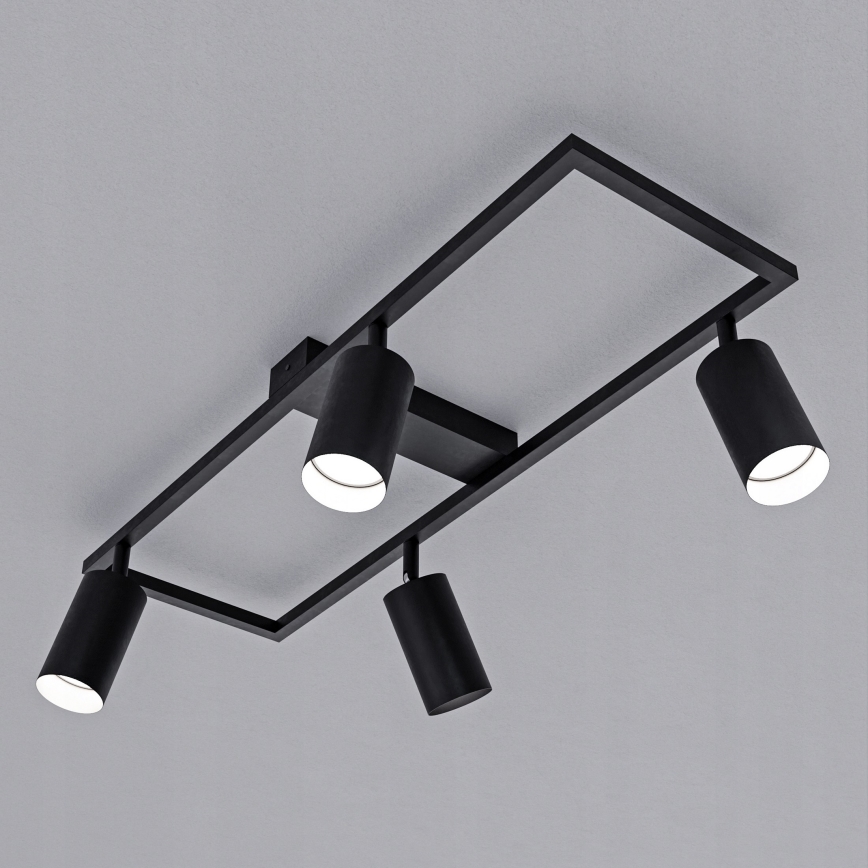 Spot 4xGU10/30W/230V noir