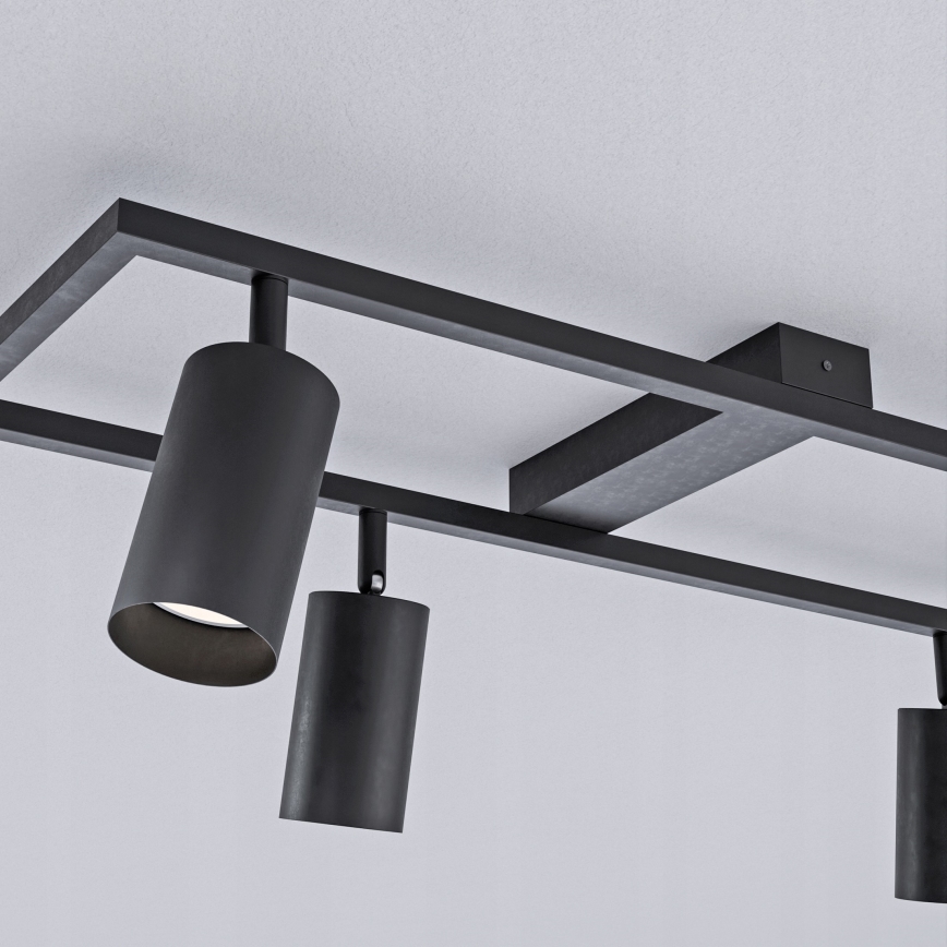 Spot 4xGU10/30W/230V noir