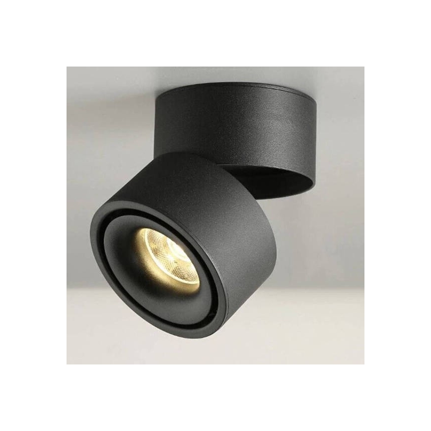 Spot à intensité variable LAHTI LED/13,5W/230V 3000K CRI 90 noir