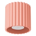 Spot AURA 1x GU10/10 W/230 V, Ø 10 cm, rose