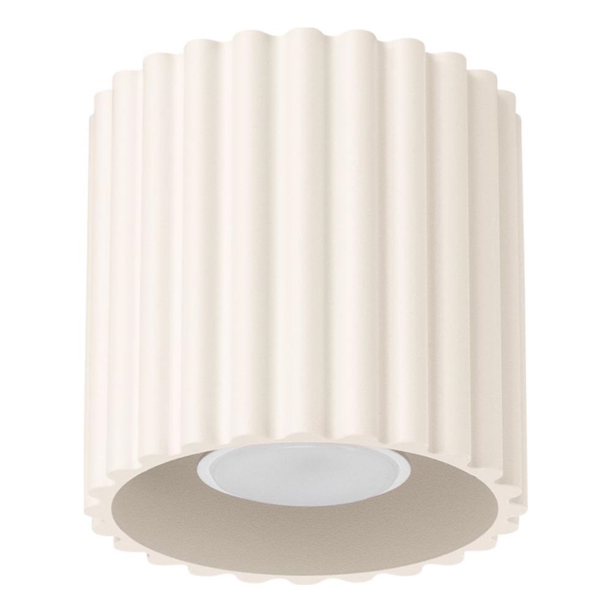 Spot AURA 1xGU10/10W/230V Ø 10 cm crème