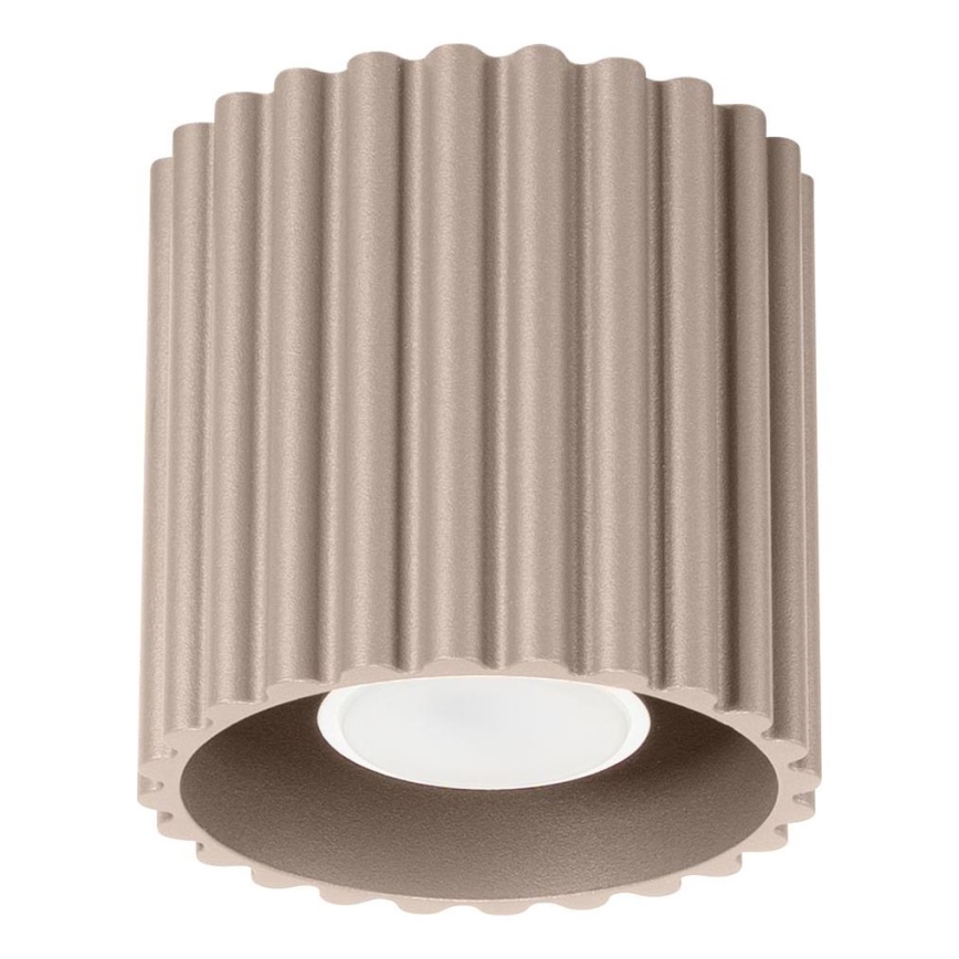 Spot AURA 1xGU10/10W/230V Ø 10 cm taupe