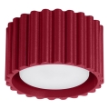 Spot AURA 1xGX53/10W/230V Ø 10 cm rouge
