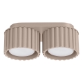 Spot AURA 2xGX53/10W/230V taupe