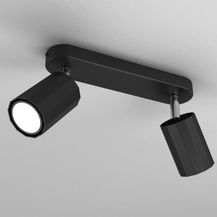 Spot BELLO 2xGU10/8W/230V noir