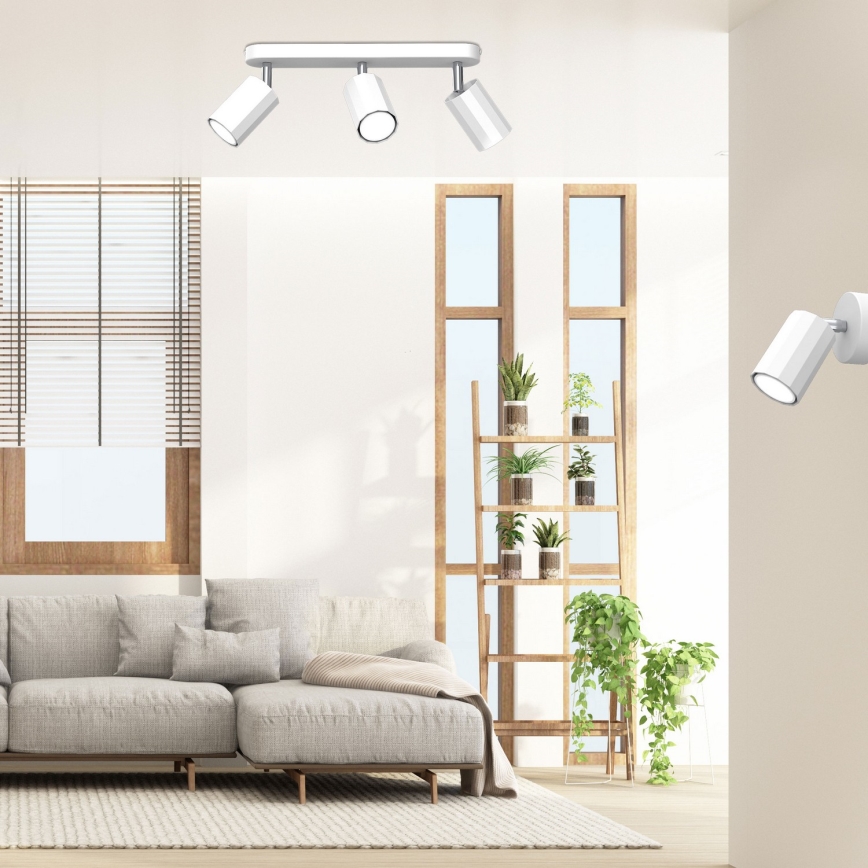 Spot BELLO 3xGU10/8W/230V blanc