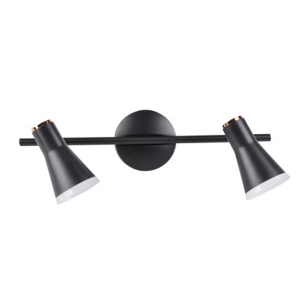 Spot BERG 2xLED/4,2W/230V noir