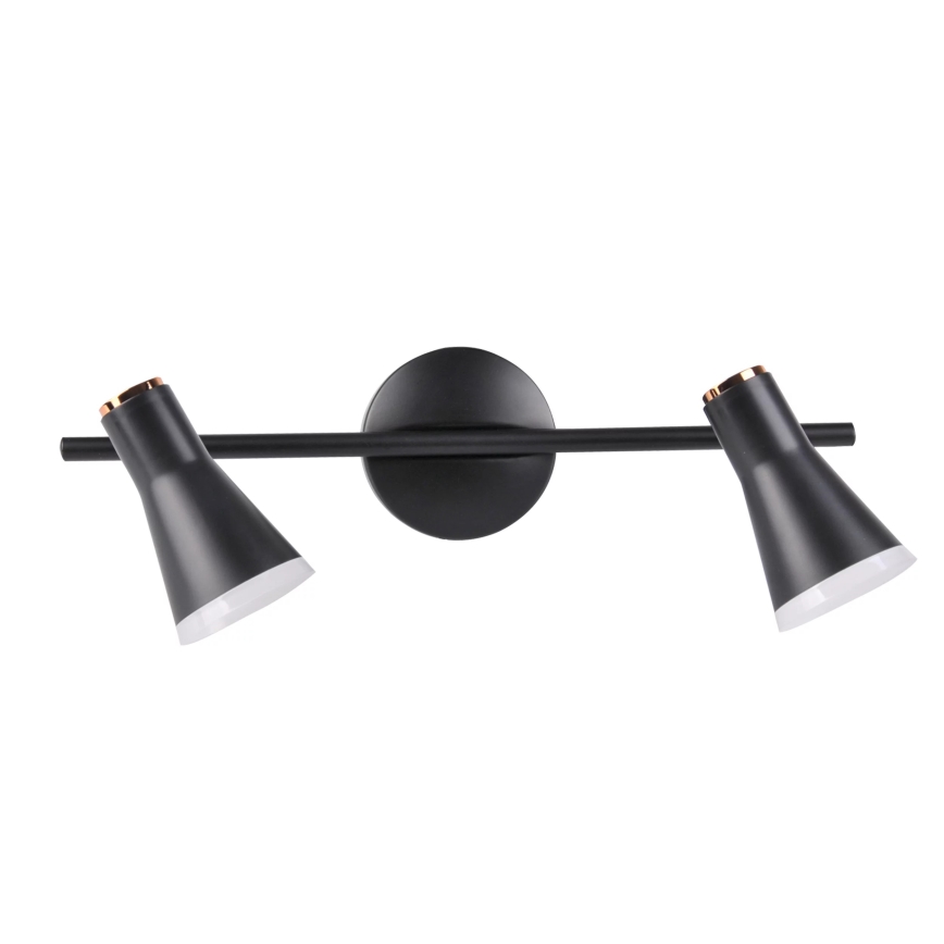 Spot BERG 2xLED/4,2W/230V noir