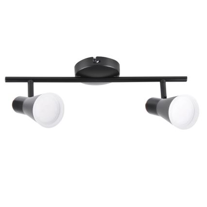 Spot BERG 2xLED/4,2W/230V noir