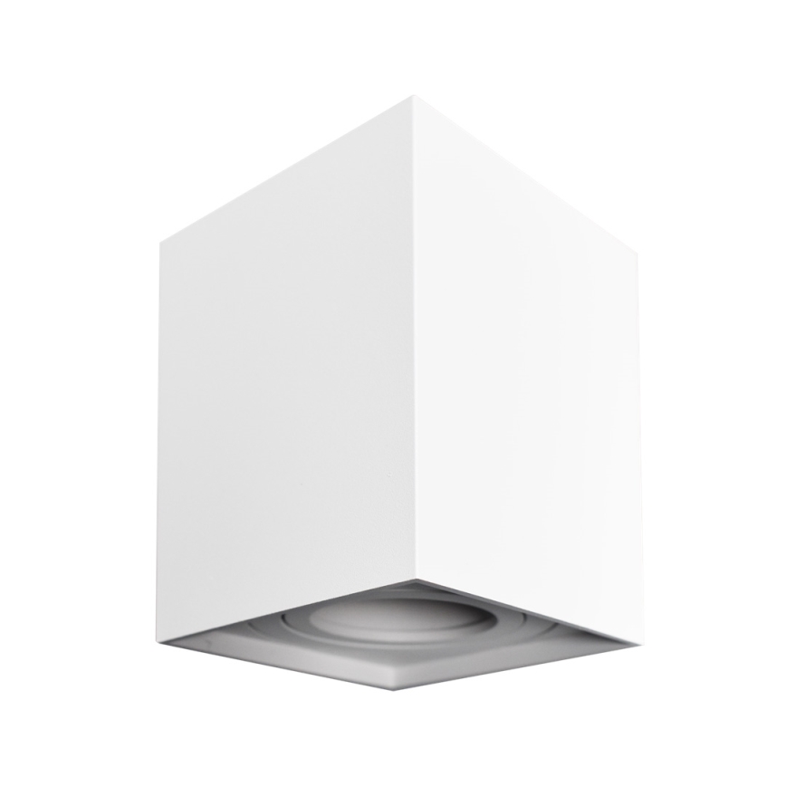 Spot BIMA 1xGU10/25W/230V carré blanc
