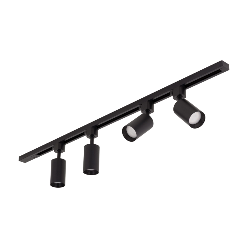Spot dans le système de rails TRACER 4xGU10/10W/230V 1 m noir