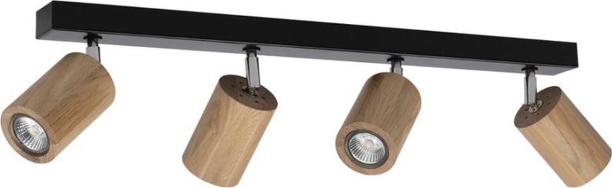 Spot de plafond LED MATTI 4xGU10/5W/230V chêne