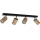 Spot de plafond LED MATTI 4xGU10/5W/230V chêne