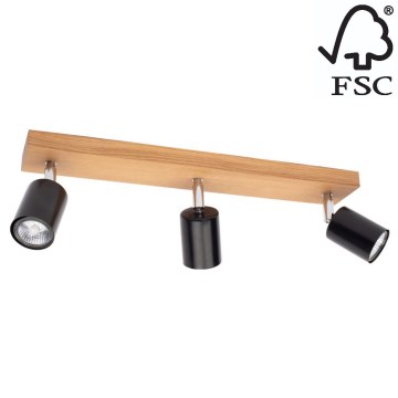 Spot de plafond MANARA  3xGU10/5W/230V pin - certifié FSC